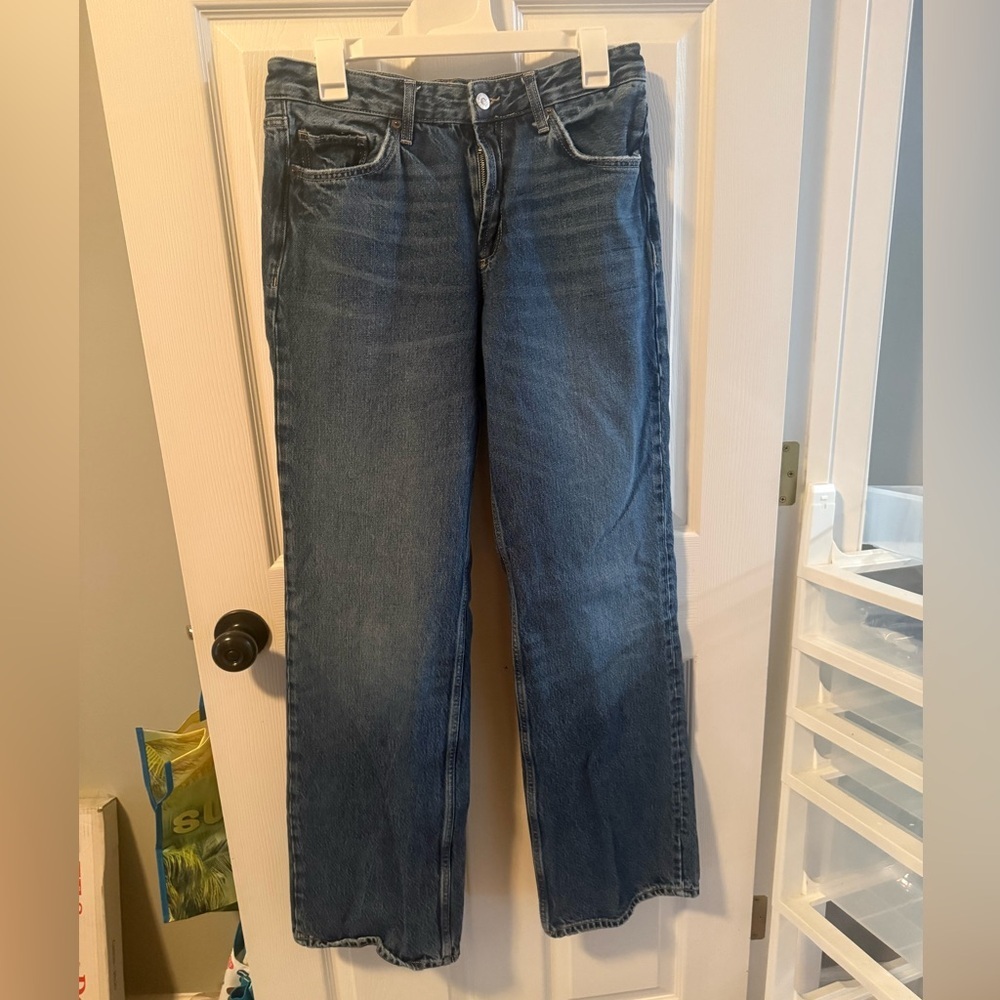 Zara Classic Blue Denim Jeans Women’s Size 8